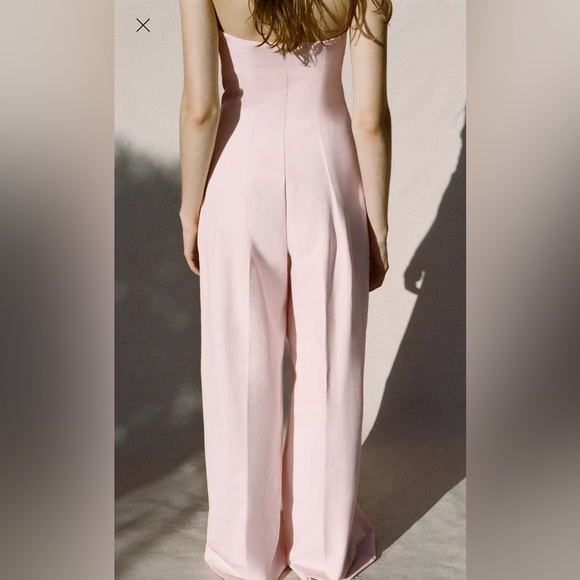 Zara strapless long jumpsuit 🔺 - Picture 2 of 4